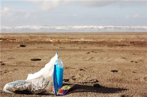 Wet wipes are major waste hazard on UK beaches 